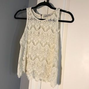 Lace Tank Top // Nordstrom